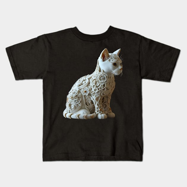 Cat Kids T-Shirt by Sobalvarro